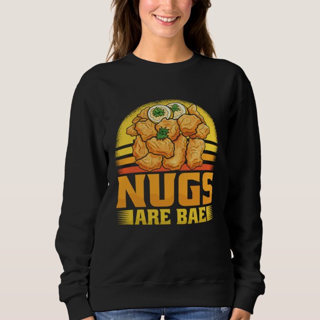 Sudadera Nugs Son Bae  Citas de Nugs Comida Trampa  Disfraz (Anverso)