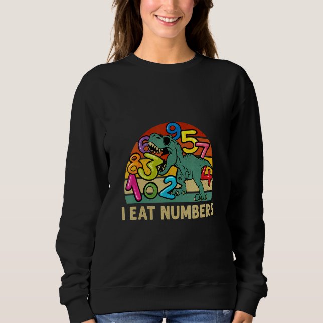 Sudadera Number Learning calculator costume matc day Math O (Anverso)