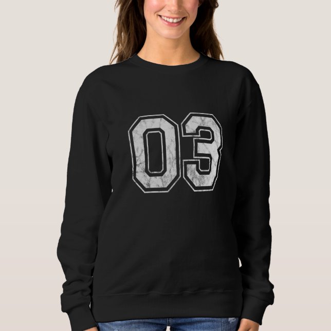 Sudadera Número 03 (Anverso)
