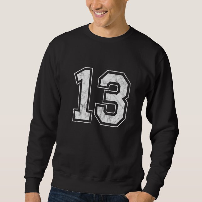 Sudadera Número 13 (Anverso)