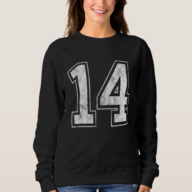 Sudadera Número 14 (Anverso)
