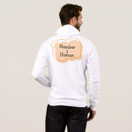 Sudadera número 1 camiseta humana