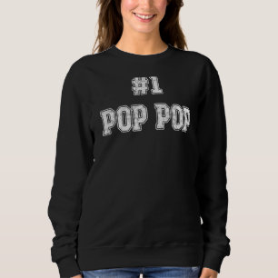 Sudadera Número 1 del Pop Papá Abuelo Hombres Día de Acorda