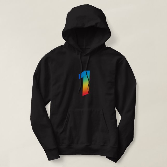 Sudadera Número 1 Deporte – Poder, Energía y Nuevo (Diseño del anverso)