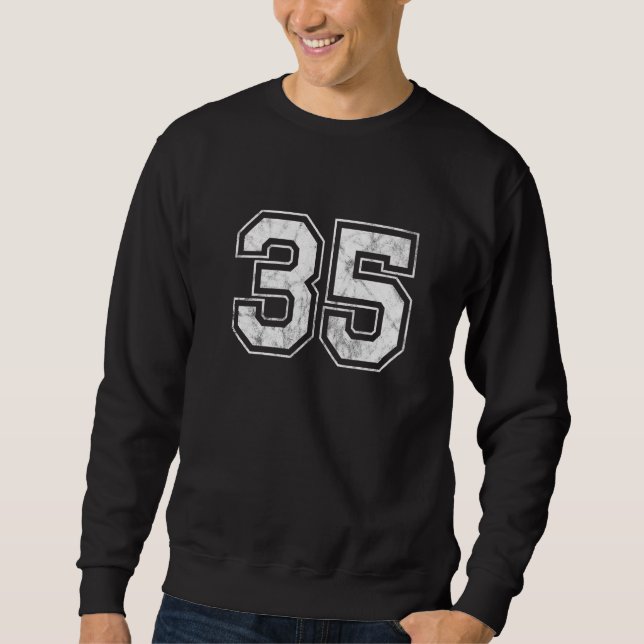 Sudadera Número 35 (Anverso)