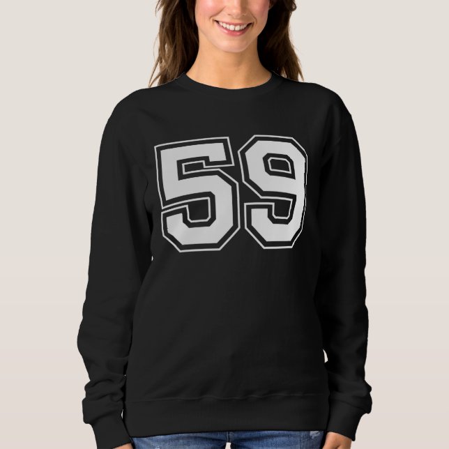 Sudadera Número 59 (Anverso)