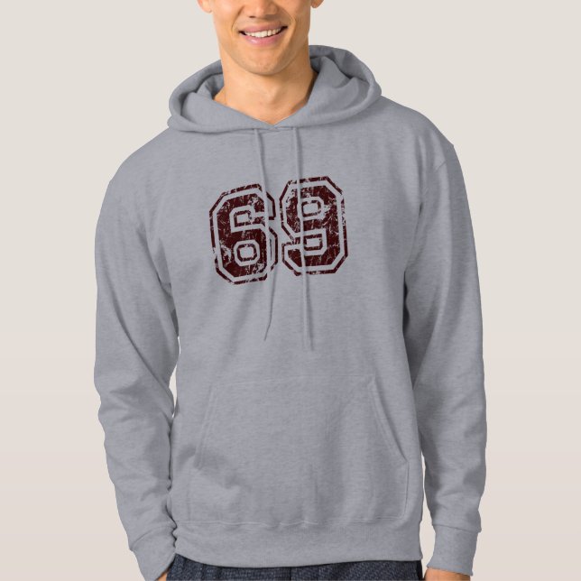Sudadera Número 69 (Anverso)