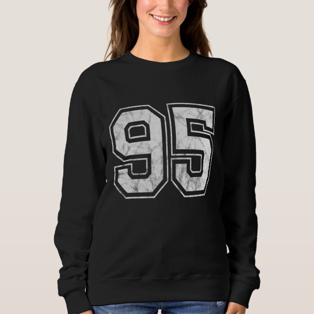 Sudadera Número 95 (Anverso)