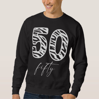 Sudadera Número CINCUENTA 50 aniversario Año 50