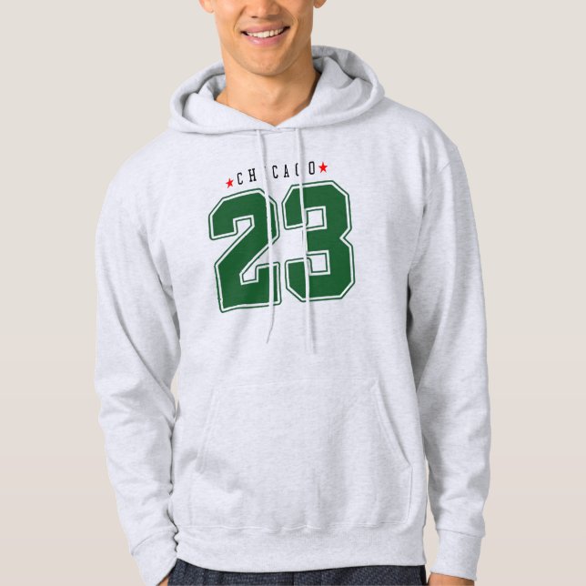 Sudadera Número de equipo Chicago 23 (Anverso)