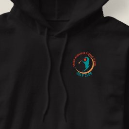 Sudadera Número de la Liga del Club de Golf de la Escuela p