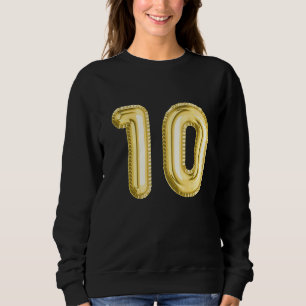 Sudadera Número Diez 10