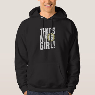 Sudadera Número Quince Esa Es Mi Chica  15 Mamá De Voleibol