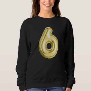 Sudadera Número seis 6