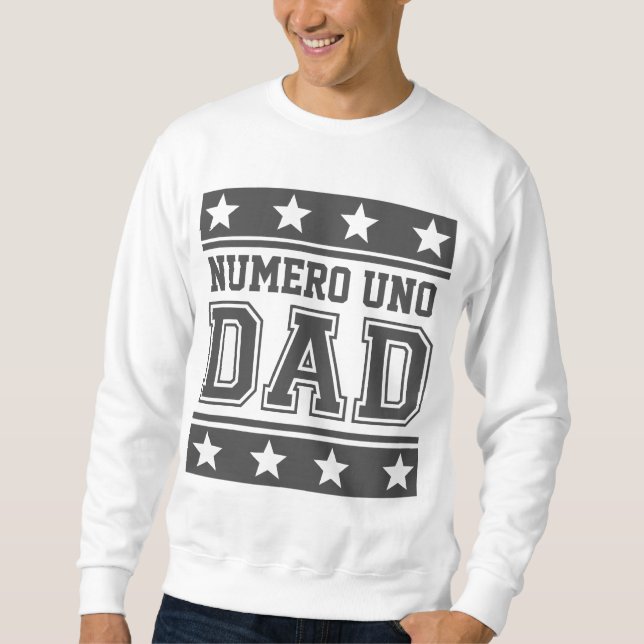 Sudadera Numero Uno Dad (Anverso)