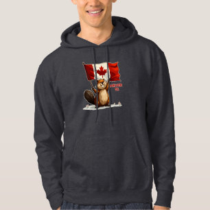 Sudadera Nunca 51, Canadá Bandera Canadiense Hoja de arce,