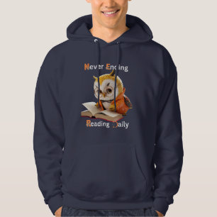 Sudadera Nunca acabamos con la lectura del Daily Men