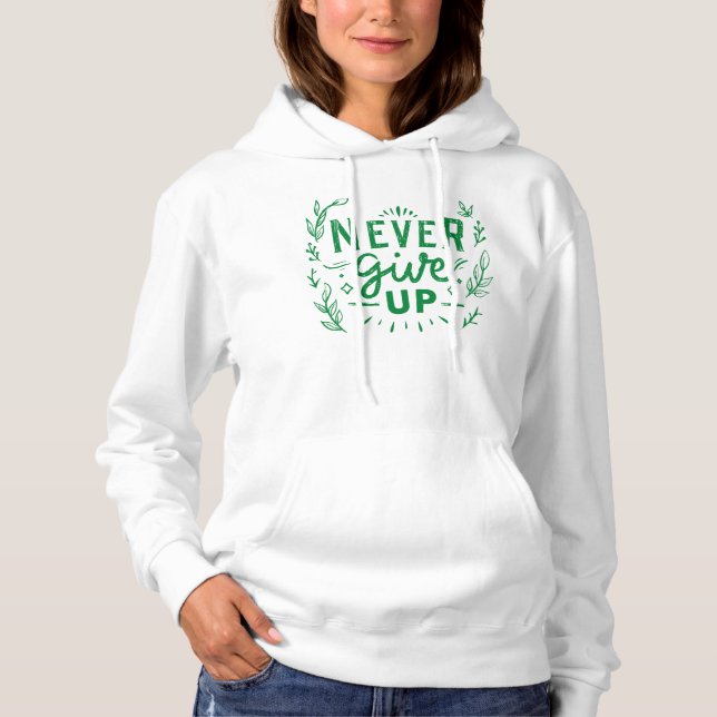 Sudadera nunca ceder (Anverso)