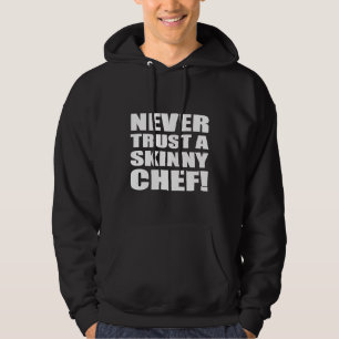 Sudadera Nunca confíes en un chef flaco de Navidad Chefs co