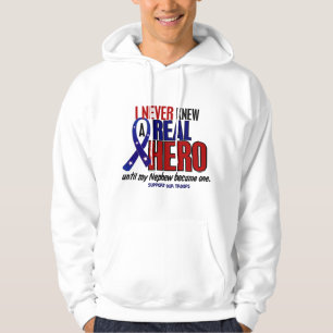 Sudadera Nunca conocía a un sobrino del héroe 2 (apoye a