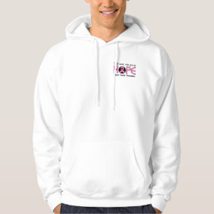 Sudadera Nunca dé para arriba al cáncer de pecho de la