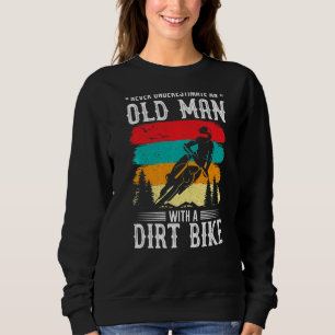 Sudadera Nunca Entristece A Un Viejo Con Una Bicicleta Suci