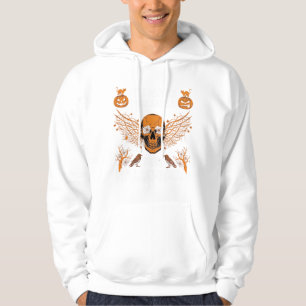 Sudadera Nunca Es Demasiado Temprano Halloween Cráneo Vid W