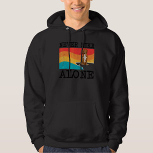 Sudadera Nunca Hike Solo Retrievers de Tolling de Pato Gráf
