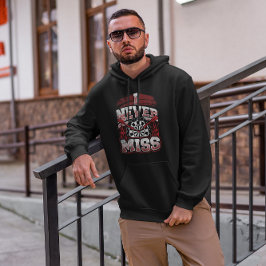 Sudadera Nunca lo extraño - Legendario Campeón de Arte Dart