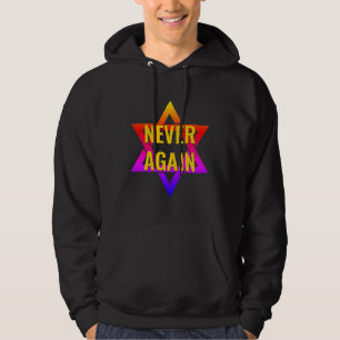 Sudadera NUNCA MÁS EL Holocausto YOM HASHOAH