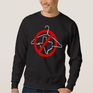 Sudadera Nunca más Hanger Feminist Pro Choice Aborto Ri
