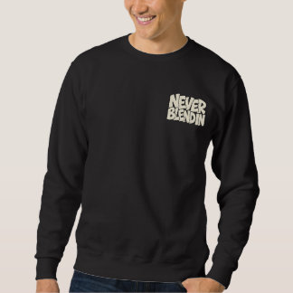Sudadera Nunca Mezclarse — Originalidad y No Conformidad