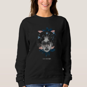Sudadera Nunca Mires Detrás Niño Terror Halloween Espeluzna