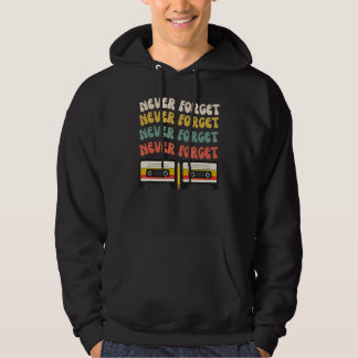 Sudadera Nunca Olvidar el Viejo Sch del Lápiz Retro de Cass
