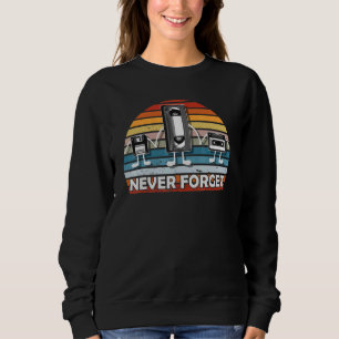 Sudadera Nunca Olvidar Tee Videocassette Floppy Disk Vhs