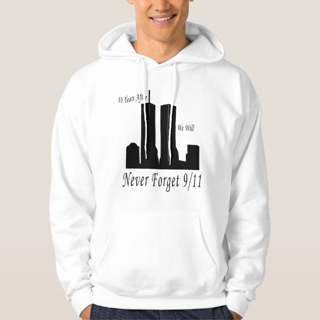 Sudadera Nunca olvidaremos 9/11 (Anverso)