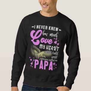 Sudadera Nunca Sabía Cuánto Amor Podía Agarrar La Papanicol