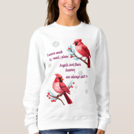 Sudadera nunca solos cardenales del cielo
