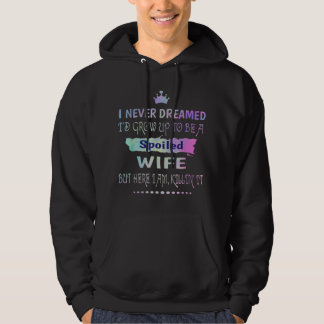 Sudadera Nunca Soñé Que Crecería Para Ser Una Mujer Malcria