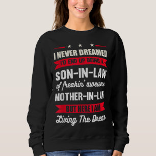 Sudadera Nunca soñé que terminaría siendo un hijo de abogad