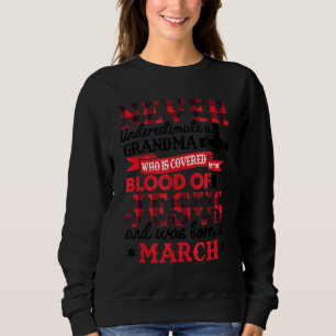 Sudadera Nunca subestimes a la abuela Marchar Cumpleaños Mo