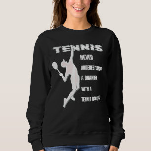 Sudadera Nunca Subestimes A Un Abuelo Con Una Carrera De Te