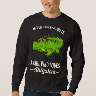 Sudadera Nunca Subestimes A Un Chica Que Ama A Los Liligado