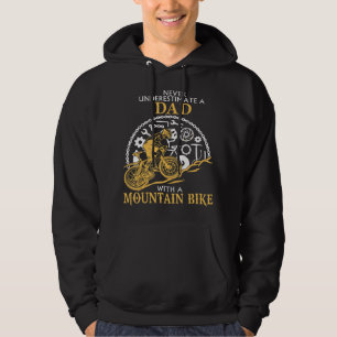 Sudadera Nunca Subestimes A Un PDA Con Bicicleta De Montaña