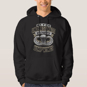 Sudadera Nunca Subestimes A Un Viejo Con Salto AlasMili