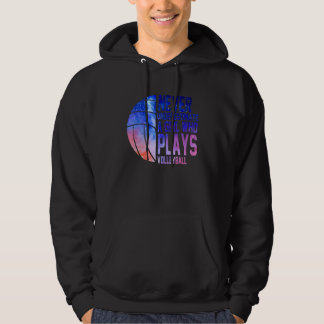 Sudadera Nunca Subestimes A Una Chica Que Juega Voleibol Co
