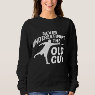 Sudadera Nunca Subestimes El Funny Disco Golf De Viejo Homb