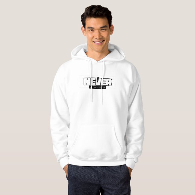 Sudadera nunca te conformes (Anverso completo)