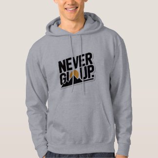 Sudadera nunca te rindas, camiseta