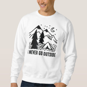 Sudadera Nunca Voy Fuera